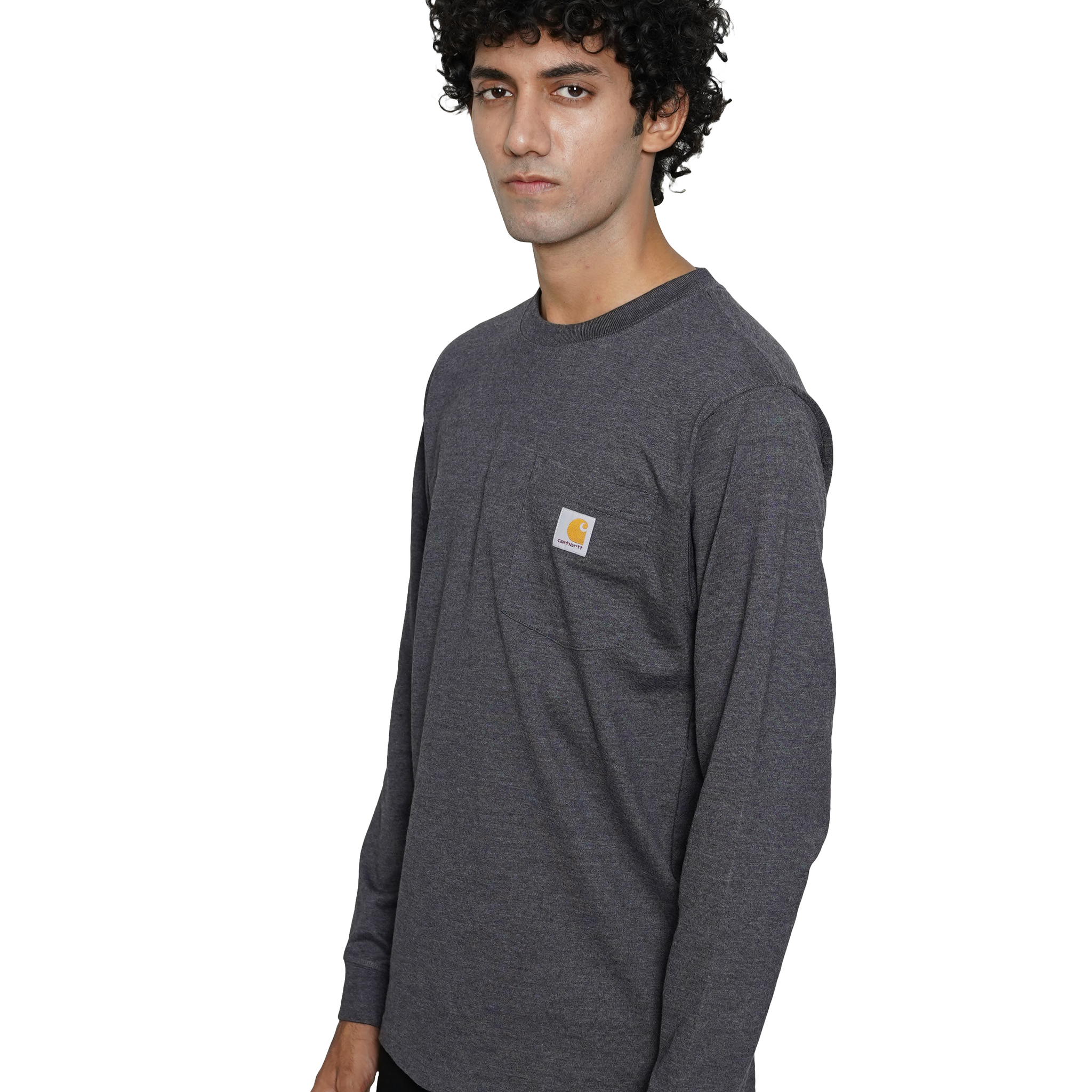 Carhartt Men Full Sleeve Tshirt Loose Fit