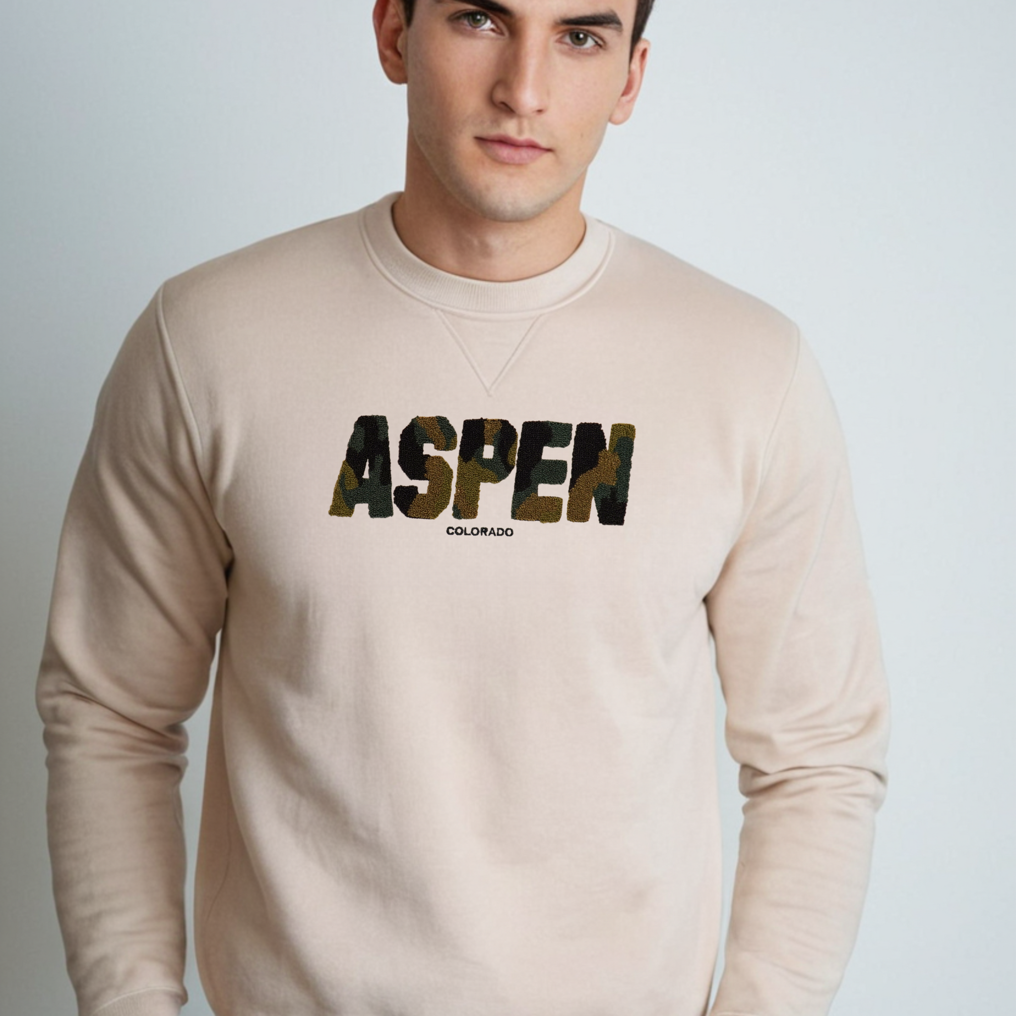 B.Angel Men Embroidery Sweat Shirt